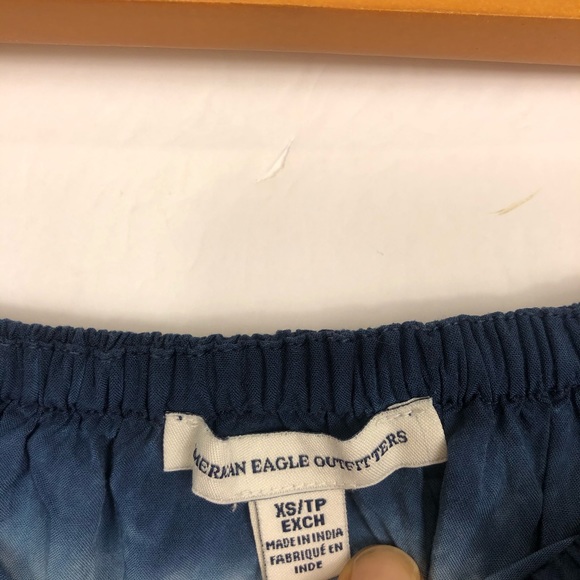 American Eagle Tie Dye Romper Shorts Sz XS - Picture 6 of 9